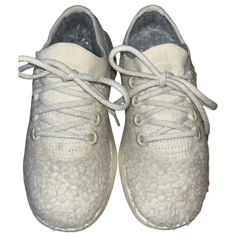 Allbirds Wool Dasher 2 Fluff Sneakers - Natural White - Women's 5.5